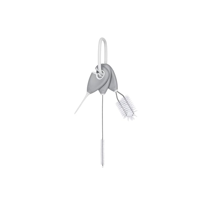 OXO Tot Bottle &amp Cup Cleaning Set Gray