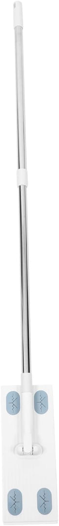 Detachable Dry Dust Mop with Retractable Handle Easy Floor Cleaning Tool No Washing Required for Home Use Compatible with Face Towels for Dust Removal