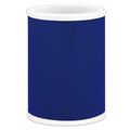 Kraftware Rainbow Oval Wastebasket with Plastic Liner Adding Color to the Bathroom and All Other Rooms in the Home or Entertainment Space 13 Quart Capacity 2 piece Set Royal Blue