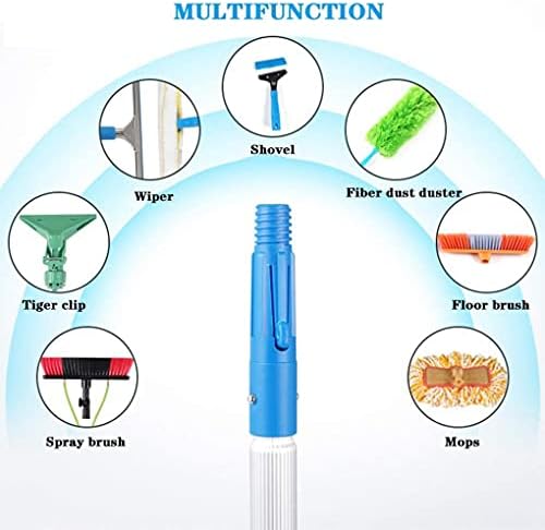 Window Cleaning Brush Cleaning Pole Window Cleaner Kit Water/Hose Fed Pole Solar and Photovoltaic Panel Cleaning 6m (7m)
