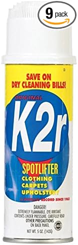 K2r 33001 5 oz Spotlifter Stain Remover Aerosol Spray - Quantity 9