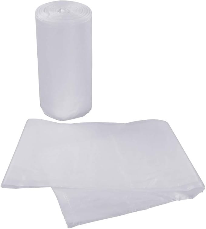 Ramddy Clear Large Trash Bags 30 Gallon Leaf and Lawn Bags 70 Counts