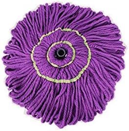 Easy Microfiber Self Wringing Mop with Extended Handle Twisting Rotary Hands Free Wash Squeeze for Floor Cleaning