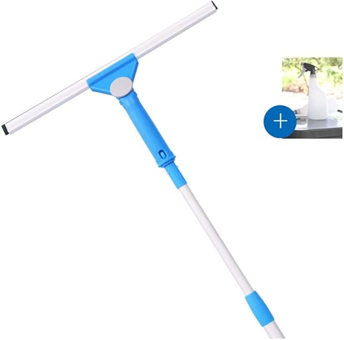 Shower Squeegees Angle Adjustable Rubber Window Cleaner For Mirror/Shower/Car Glass Wiper Blades With Watering Can (Color : Brush head 40cm)