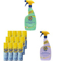 Zep Home Pro Multi-Purpose Foaming Bathroom Cleaner + Foaming Wall Cleaner + Home Pro Foaming Miracle Grout Cleaner &amp Protectant - R53106 32 oz ZUFWC18 18 oz &amp R54206 32 oz - Bathroom Bundle