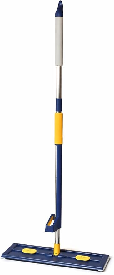 Microfiber Flat Mop for Floor Cleaning Reusable Wet &amp Dry Floor Mop with Adjustable Handle Dust Mop for Hardwood Tile &amp Vinyl Floors (4)