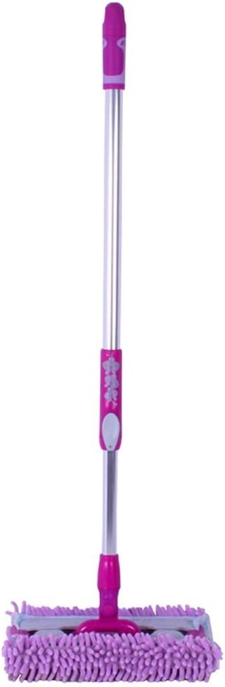 JSEIAJB Spin Wet MopMicrofiber Chenille Flexible Handler Cleaning