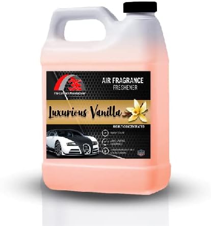 Air Freshener Luxurious Vanilla and Odor Eliminator Premium Smell Fragrance Premium Smell and Odor Eliminator Half Gallon (64 oz)