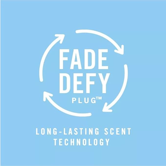 Generic Febreze Plug with Fade Defy Technology Air Freshener - Sweet Watermelon Vine - ((3) Count of 0.87 fl oz Refills) Clear