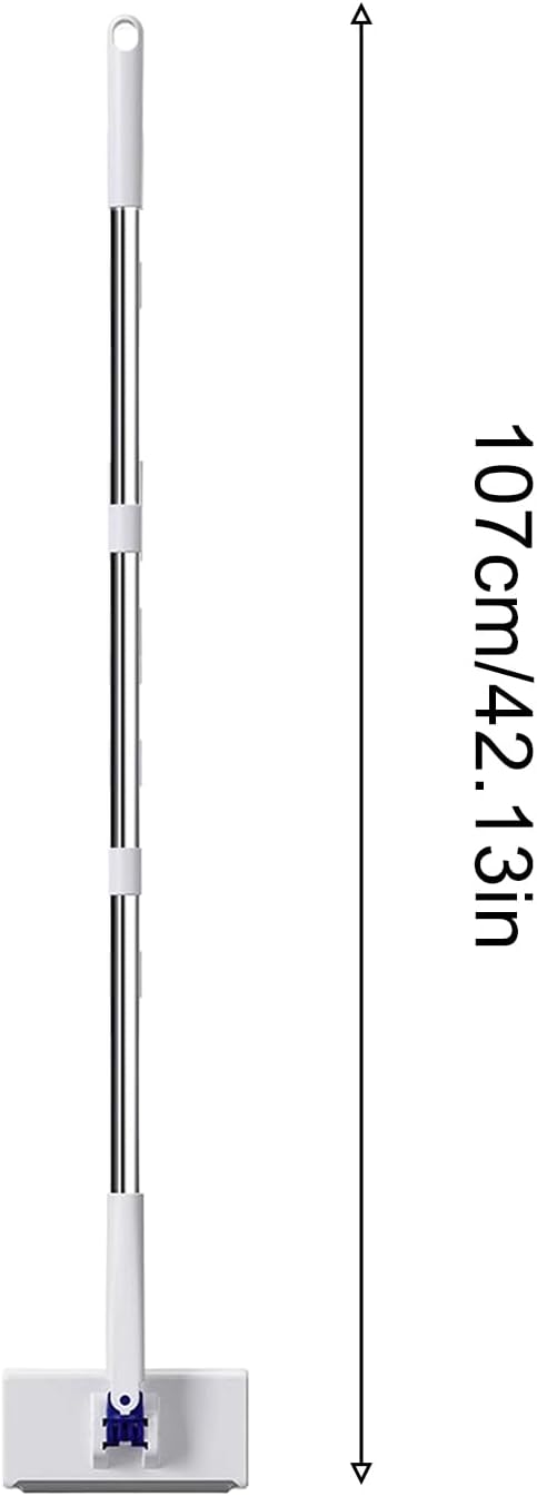Genérico Lazy Mop - Wet or Dry Floor Cleaning Supplies | Automatic Mop with Cloth Clip | for Kitchen Doors Slots Walls and Bathroom