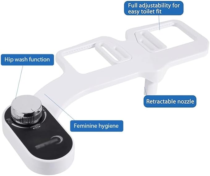 Plug-in Free Easy Installation With Self-cleaning Nozzle Body Cleaner