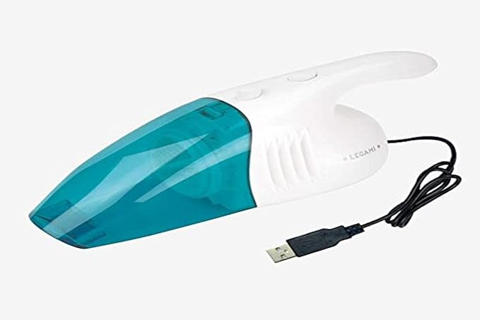 Legami MVC0001 Net'N Clean Mini USB Vacuum Cleaner Blue Polyurethane Multi-Coloured