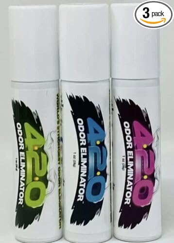Generic 420 Odor Eliminator Air Freshner 1 oz spray bottle 3 pack