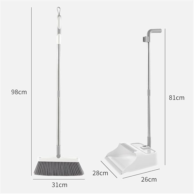 Folding Dustpan Set Home Cleaning Tools Whisk Broom