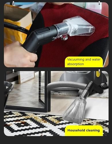 Vacuum Steam Cleaner 1400W Powerful Multi-Function Wet and Dry Vacuum Cleaner for Carpets Sofas Curtains Cars and Mattresses