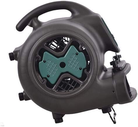 1/2 HP 2800 CFM 3 Speed Air Mover with Carpet Clamp