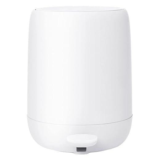 Blomus SONO Pedal Bin Wastebasket 5Liter/1.3Gallon Tan Soft Close