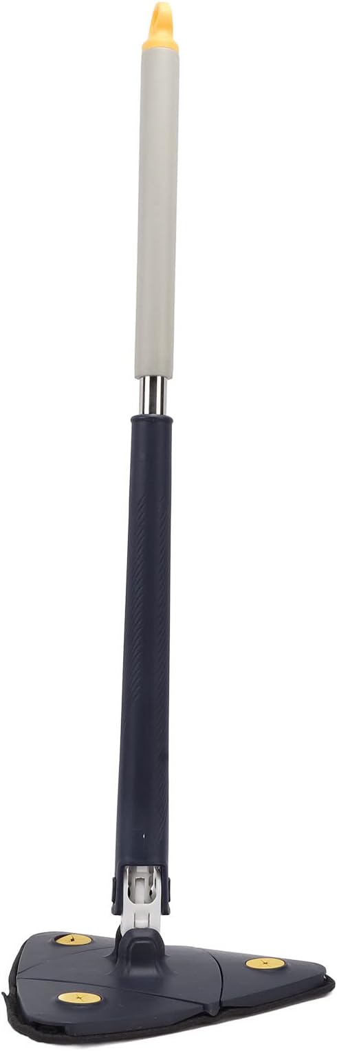 Extendable Triangle Mop 360 Degree Rotating Adjustable Handle ABS Stainless Steel Floor and Corner Cleaning mop