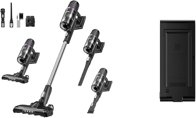Eureka Cordless Vacuum Cleaner ReactiClean 410 and Dedicated Replacement Battery