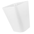 Square Plastic Trash Can Large Open Top Garbage Container for Home Office Bedroom Kitchen Bathroom Simple Style Wastebasket Bin for Household Use