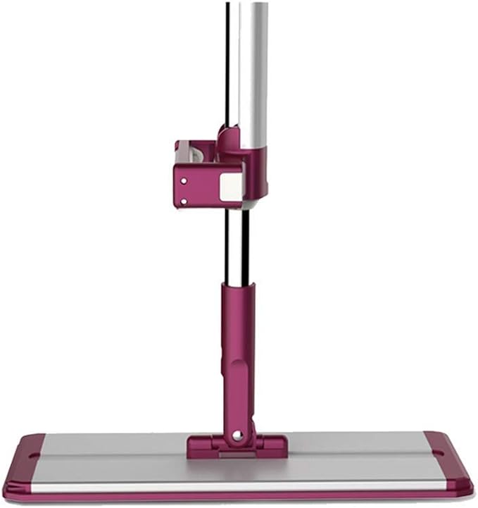 Mop Free Hand-Washing Multifunctional Wooden Floor Flat Tow Wet Dual-use Household Fiber Space Saving(D)