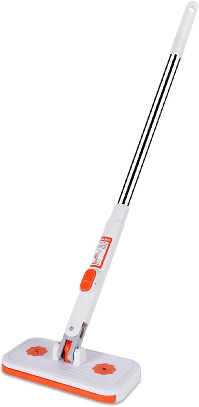 Multipurpose Home Cloth Mop with Stainless Steel Handle for Wet and Dry Efficient for Tight Space Hard Floor