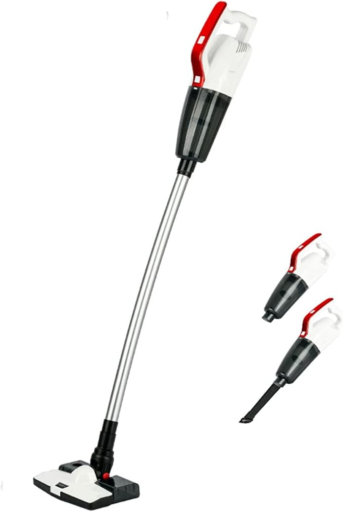 Cordless Wet Dry Vacuum Cleaner and Mop All in One Light Weight Powerful Stick Vacuum Cleaner and Mop One-Step Cleaning Rechargeable Upright Vacuum Cleaner for Home Hard Floor Pet Hair (W