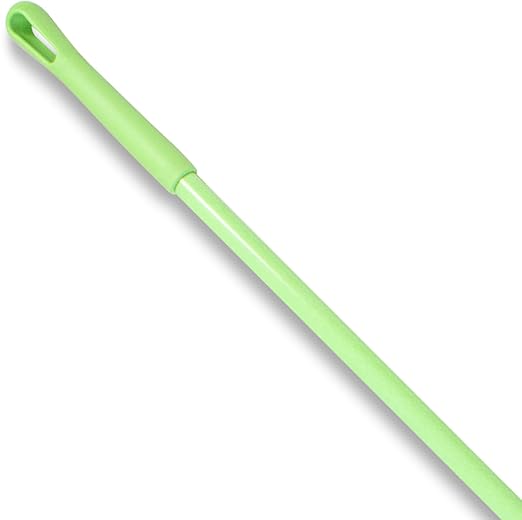 SPARTA 41225EC75 Fiberglass Broom Handle Mop Handle Replacement Handle With Acme Threaded Tip For Commercial Cleaning 48 Inches Lime