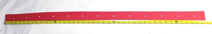 Floor Scrubber Rubber Squeegee Blade Kit (2pcs) for elife Model 500X (Squeegee 38 for 500X(MX5))