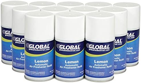 Automatic Air Freshener Refills Lemon 7 oz. Can 12 Refills/Case