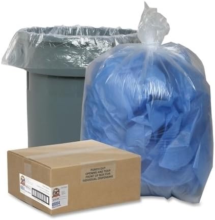 Genuine Joe Clear Trash Can Liners