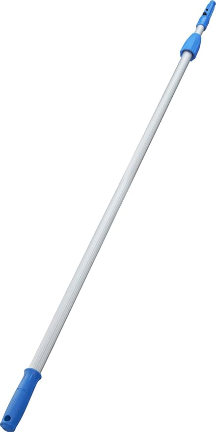 Unger Professional Connect &amp Clean 4 - 8 Foot Telescoping Extension Multi-Purpose Pole Window Cleaning Dusting