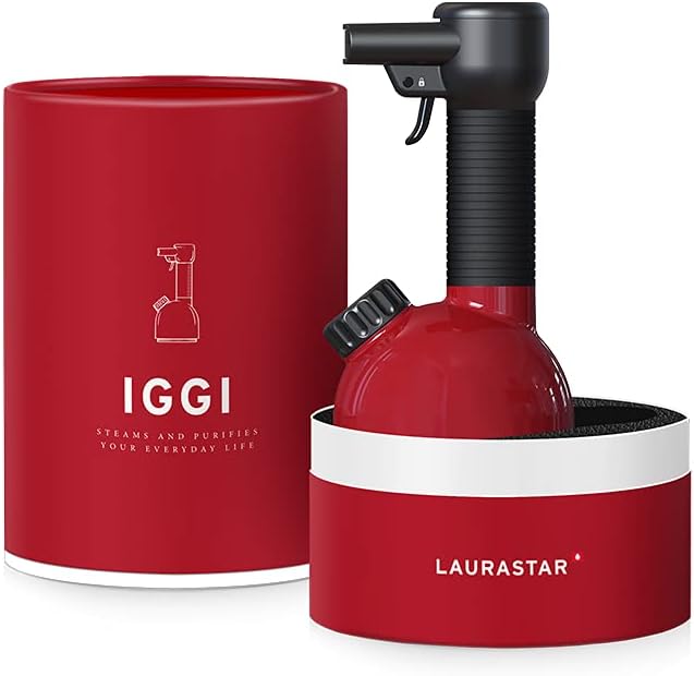 Laurastar IGGI Handheld Steamer in Intense Red