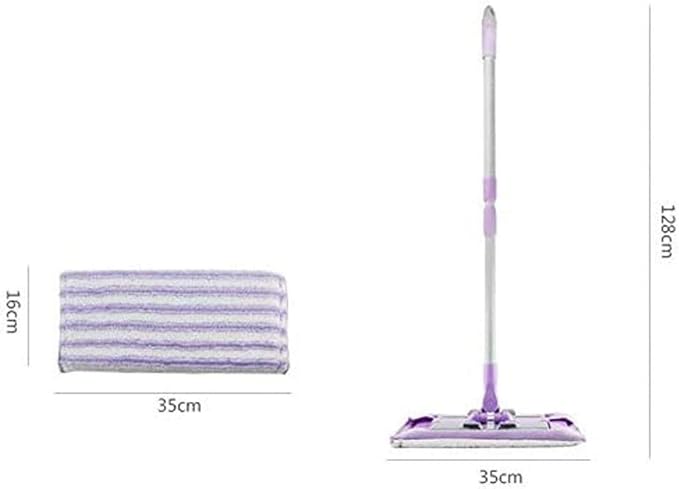 Flat Mop Free Hand Washing 360 Spin Microfiber Pad Wet and Dry Home House Office Cleaning Tool Kitchen Floor Clean