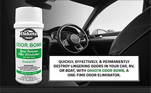 Odor Bomb Odor Eliminator for Home Car Scent Bomb Car Deodorizer &amp Musty Smell Eliminator For Home &amp Business One Time Total Release 5 oz 3 Pack