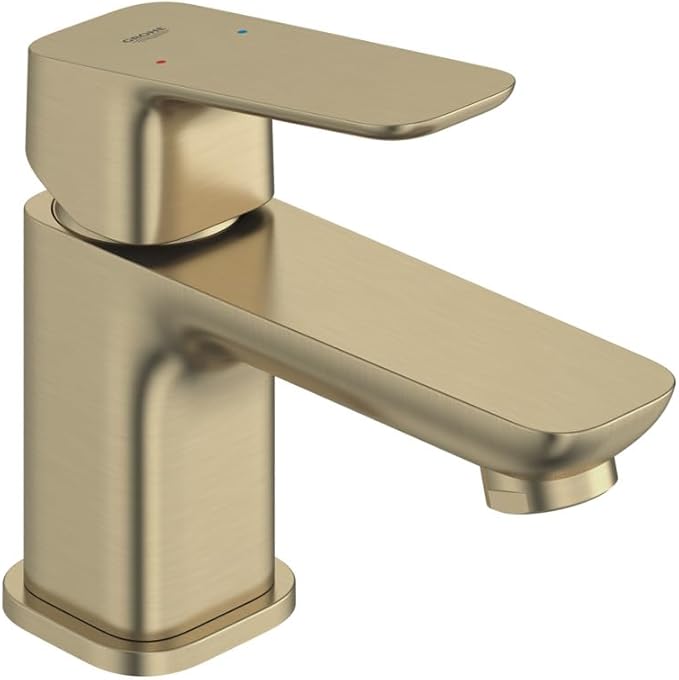 Grohe 101897EN00 Cubeo Single Hole Single Handle XS-Size Bathroom Faucet 1.2 GPM Brushed Nickel