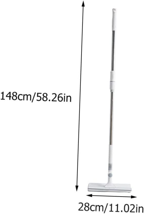 1Pc Double Sided Glass Cleaning Tool Multi Function Floor Mop with Ergonomic Design Durable for Use Windows Tiles and Floors