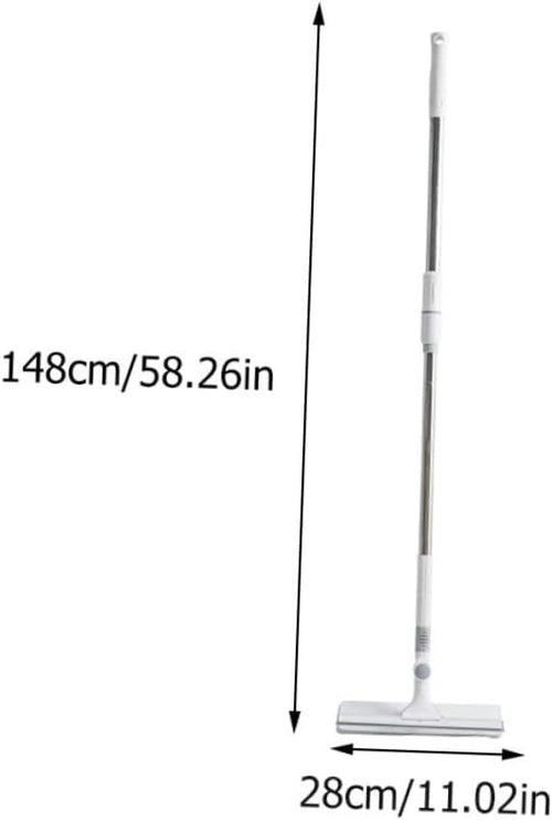 1Pc Double Sided Glass Cleaning Tool Multi Function Floor Mop with Ergonomic Design Durable for Use Windows Tiles and Floors