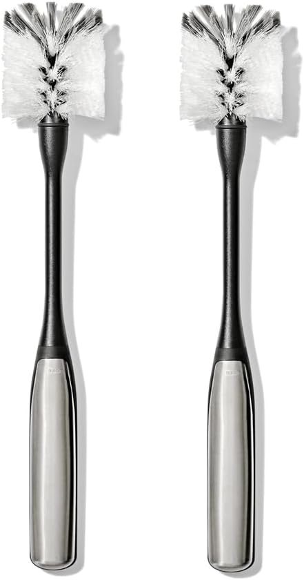 OXO Steel Bottle Brush with Replaceable Head 2 Pack