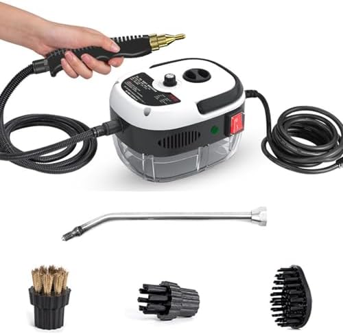 Steam Cleaner 2500W 1000ML Portable Handheld Steam Cleaner High Temperature Pressurized Steam Cleaning Machine