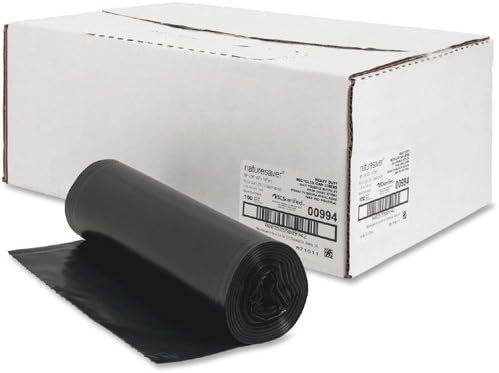 Black Low-Density Recycled Can Liners
