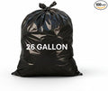 Trash Bag 26 gallon black ultra Strong 100 count