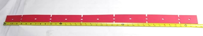 Floor Scrubber Rubber Squeegee Blade Kit (2pcs) for elife Model 500X (Squeegee 38 for 500X(MX5))