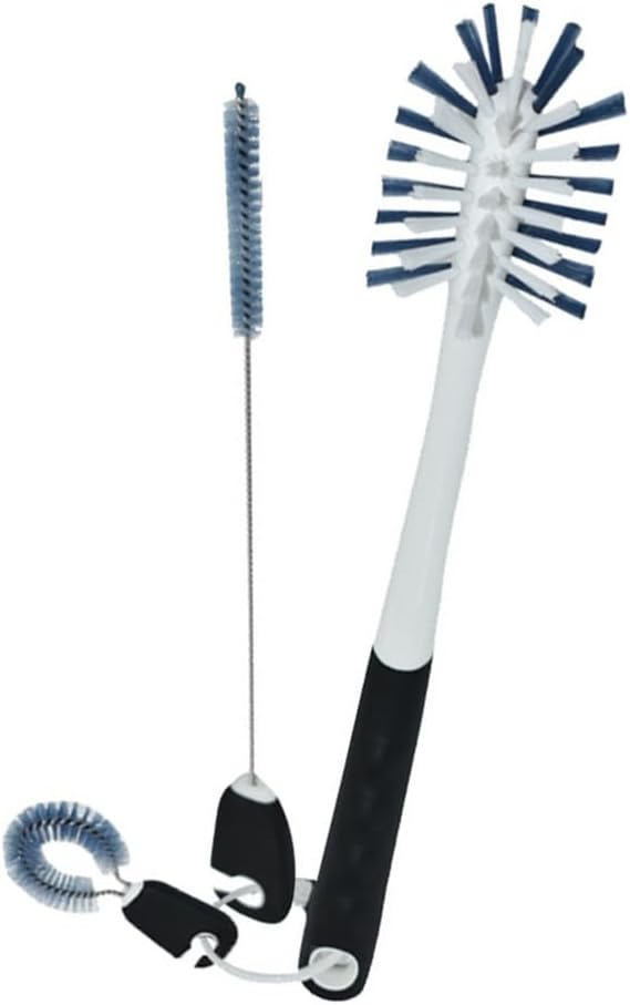 Long Handle Cup Brush Set Water Pipe Cleaner Cleaning for Bottles