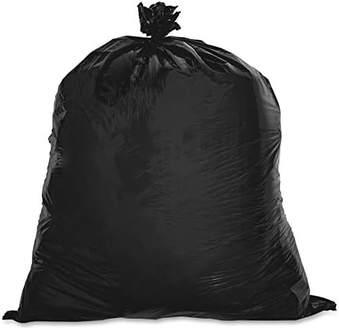 Genuine Joe GJO02147 2-Ply Low Density Can Liner 10 Gallon Capacity 23 Length x 24 Width x 0.60 mil Thickness Black/Brown (Case of 500)