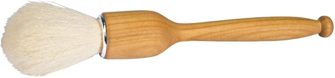 Redecker Dust Brush with Goat Hair Bristles and Oiled Beechwood Handle 8-1/2-Inches Light