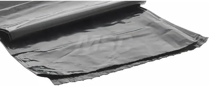 PRO SOURCE Black Heavy-Duty Black 1.25 mil Trash Bags: 60 Gallon Size (Pack of 100)