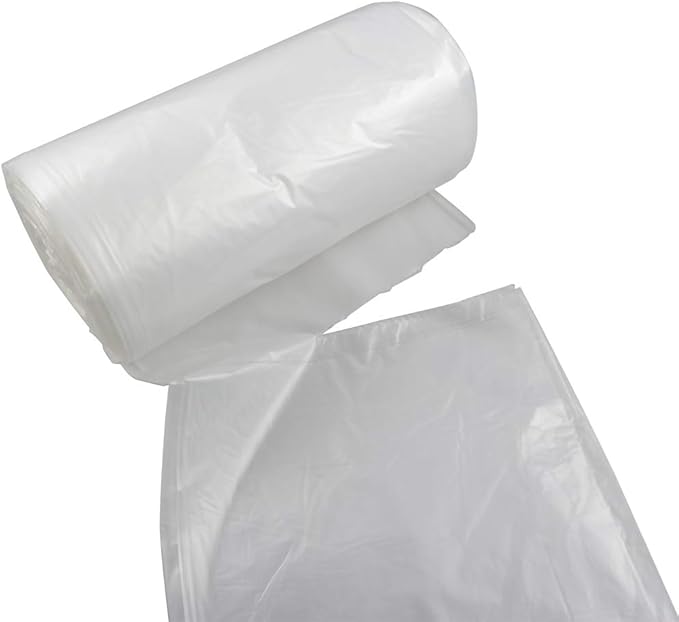 Jekiyo 30 Gallon Garbage Bags Large Trash Bags 70 Counts Clear
