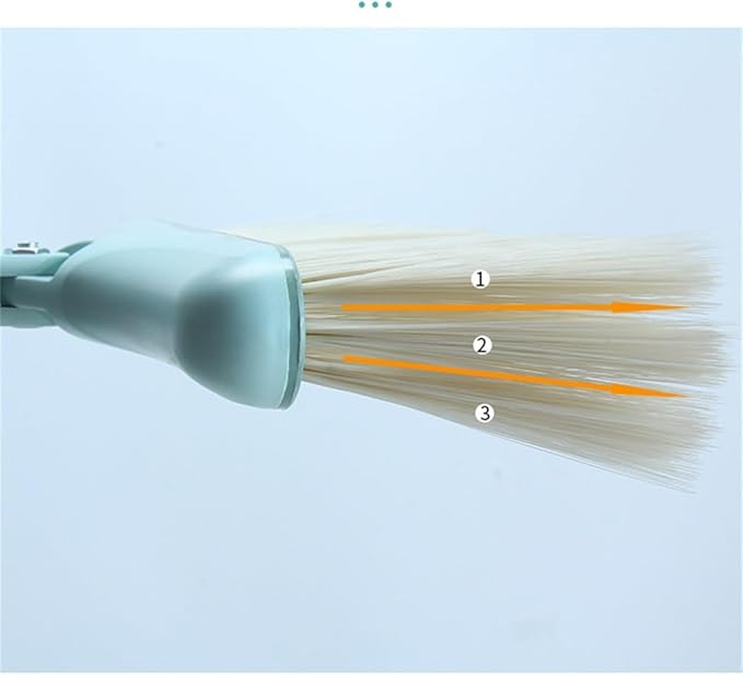 Windproof Dustpan Broom Set Foldable Easy to Store Home Plastic Combination Sweeping