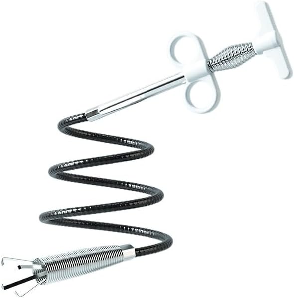 drain clog remover Herramienta Limpiadora De Fregadero Flexible Para El Hogar 4 Garras De Limpieza Retráctiles Para Desagües Inodoro Cocina Baño Bañera Dragado De Lavabo drain cleaner ( Color :